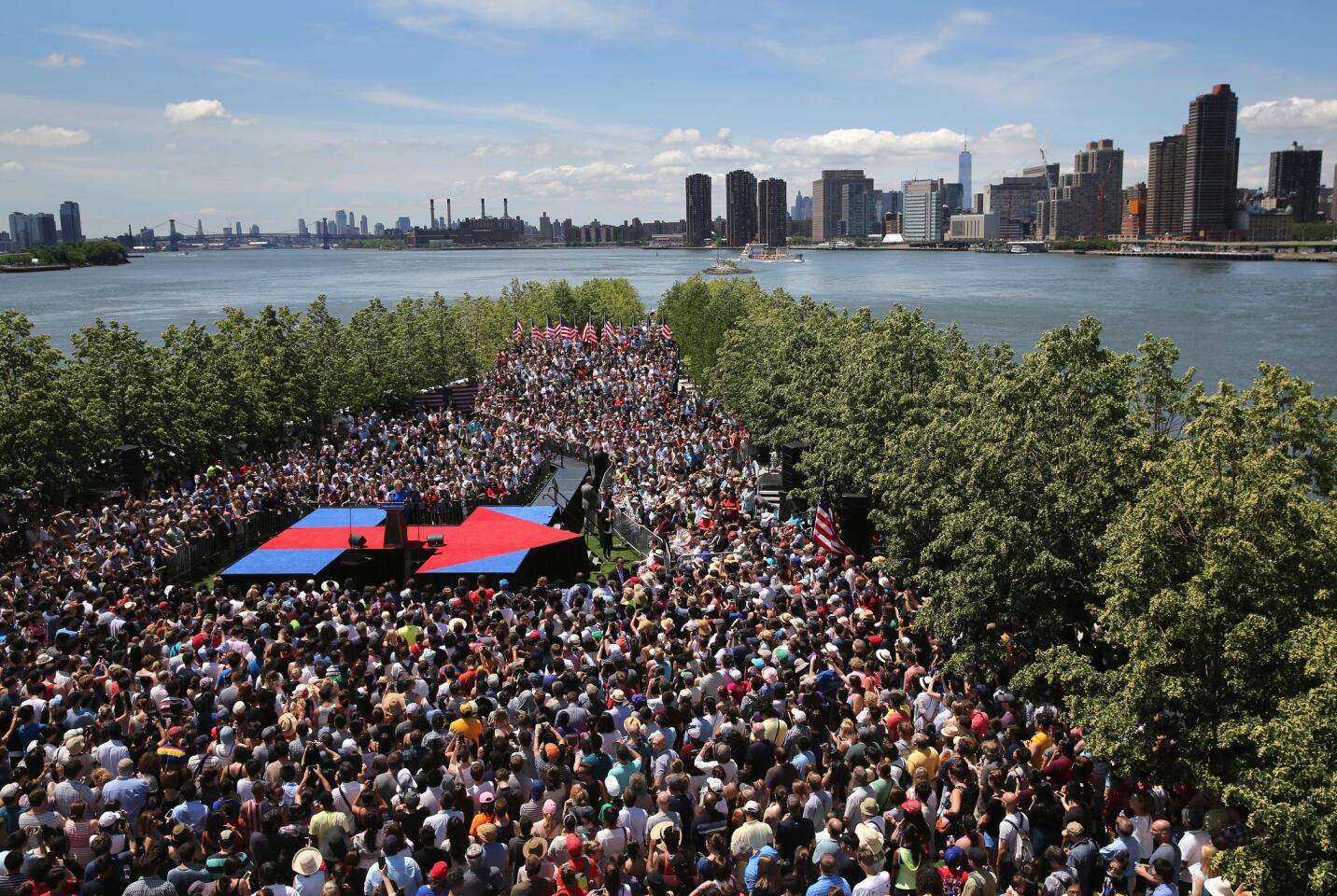 Hillary Clinton launches presidential campaign