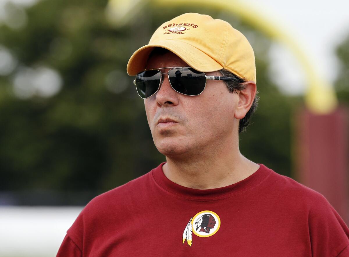 Washington Redskins owner Daniel Snyder doesn't seem to be backing down in his quest to keep his team's controversial name.