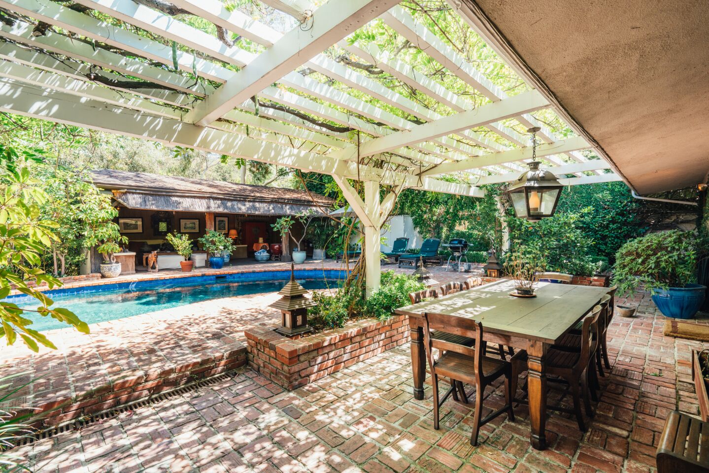 The dining patio.