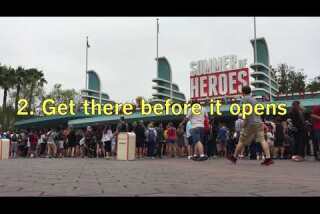 How to avoid a long wait at Disneyland