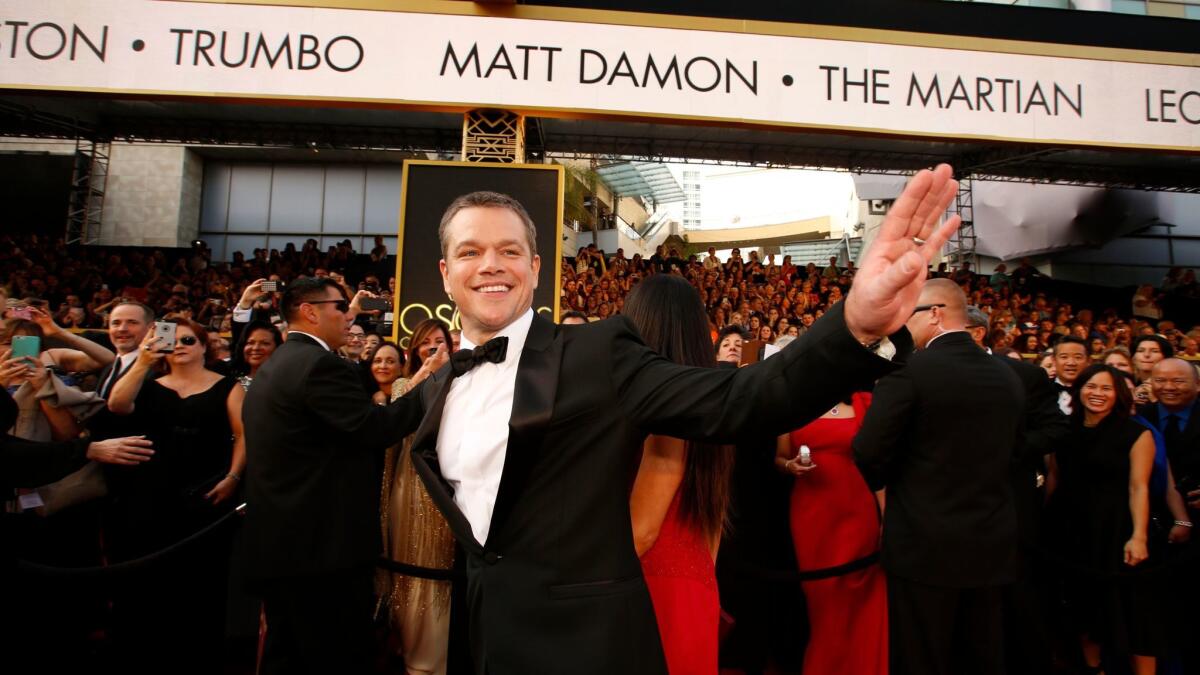 If you're a nominee or Matt Damon, or both, you will be assured a ticket to the Oscars; for everyone else, luck and connections are more of a factor.