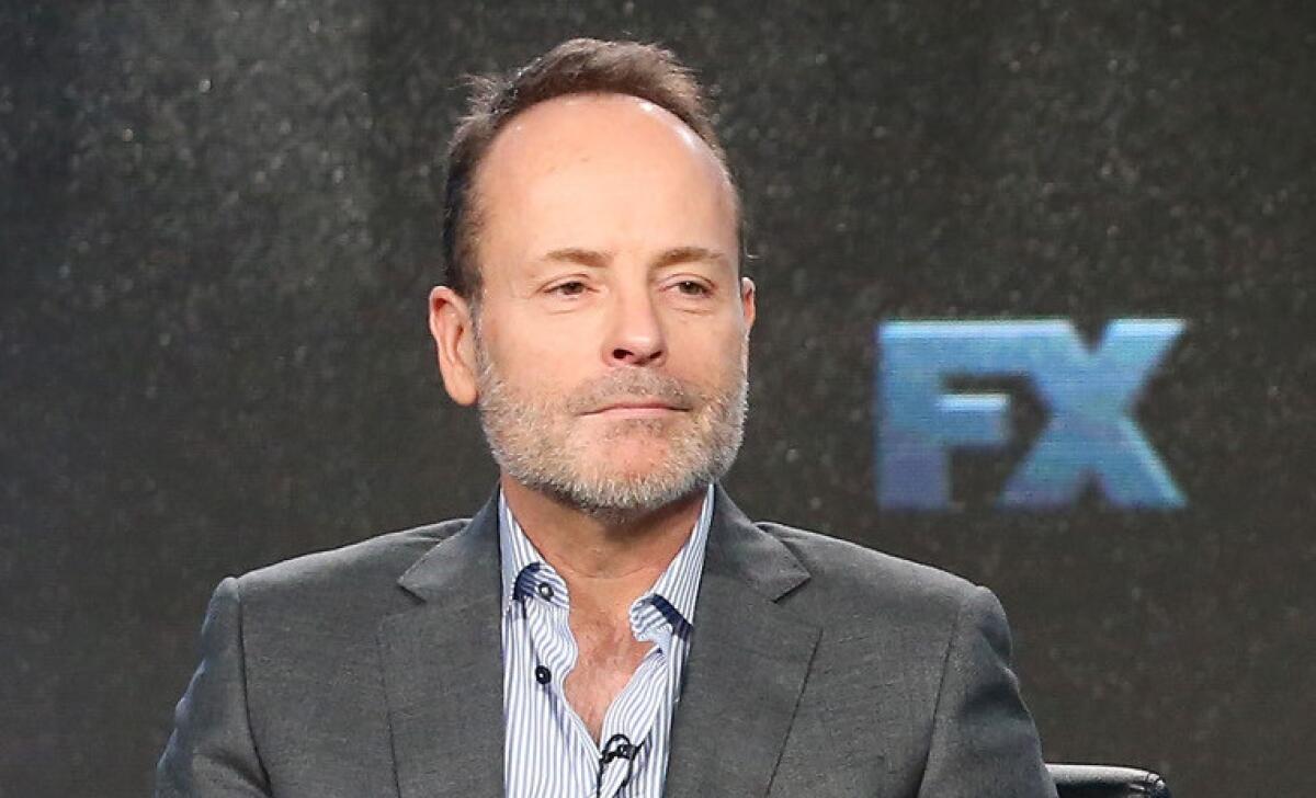John Landgraf, CEO of FX Networks and FX Productions, speaks during the 2017 Winter Television Critics Assn. press tour at the Langham Hotel on Jan. 12, 2017, in Pasadena.