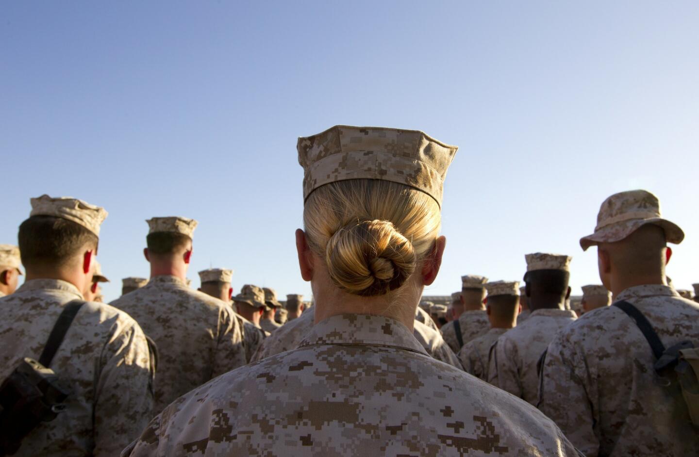 The ban on women in combat