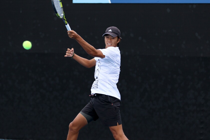 Learner Tien of Irvine, 16, enjoys playing on the USTA Southern California Pro Circuit.