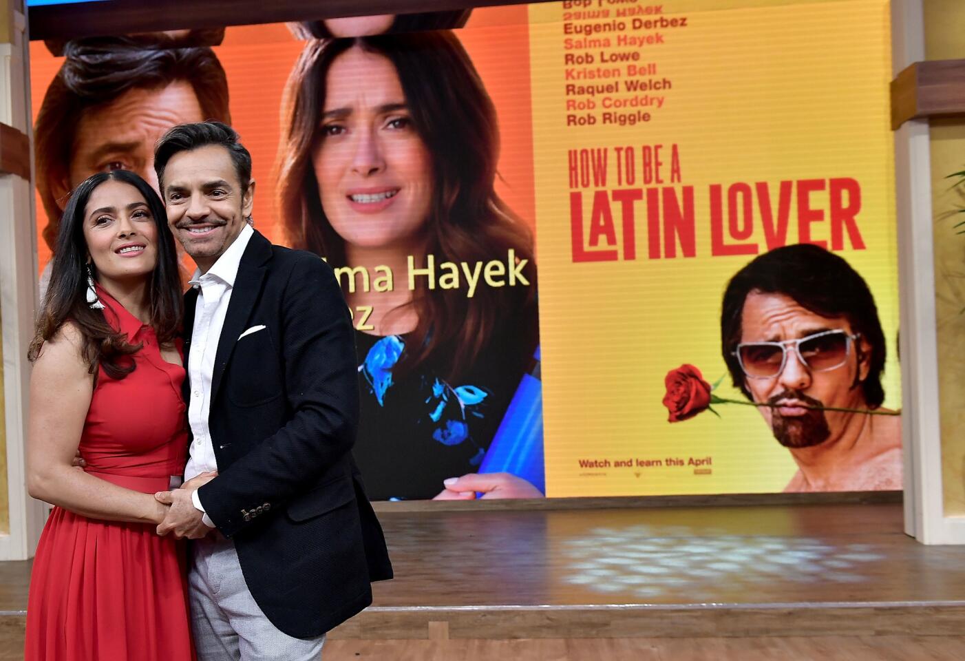 Celebrities Visit Univision's "Despierta America"