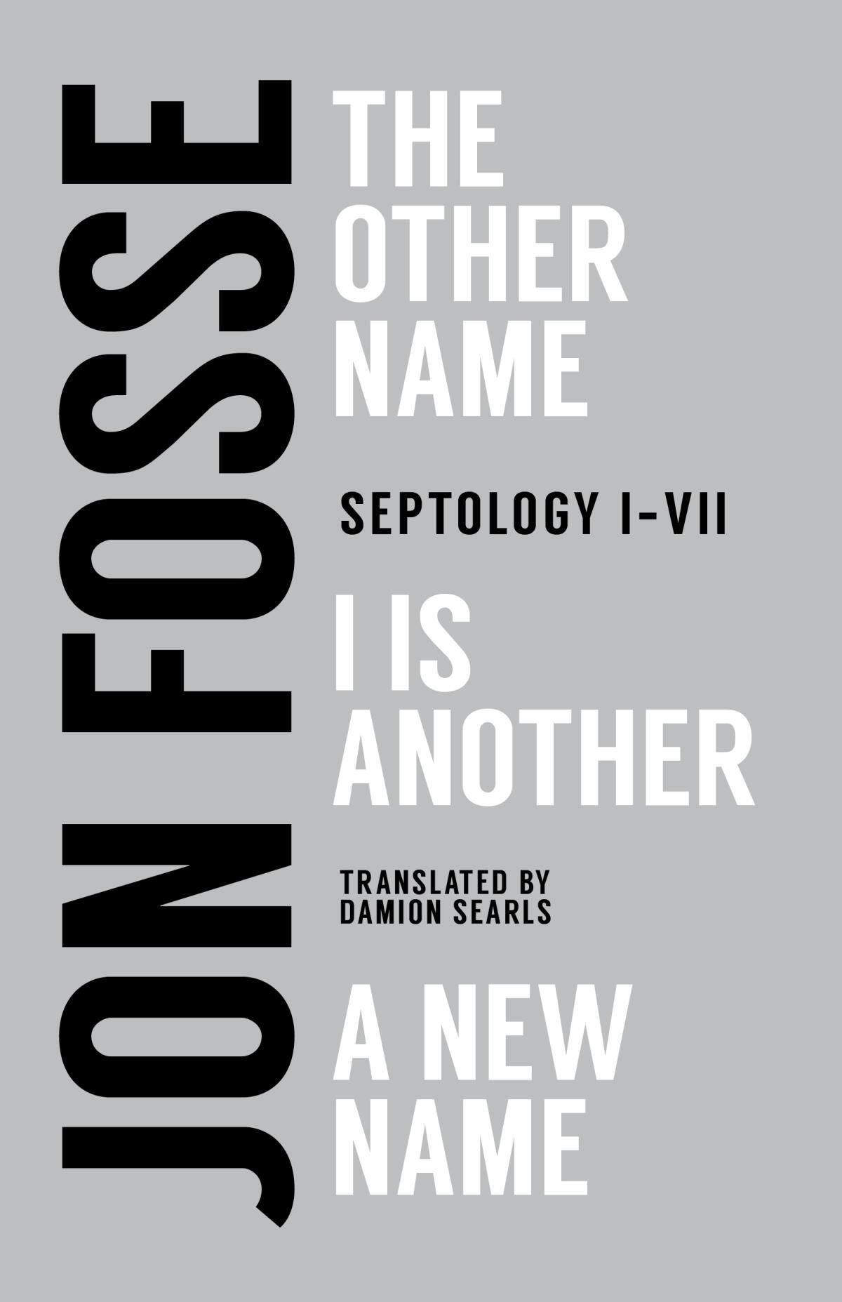 "Septology 1-VII," by Jon Fosse