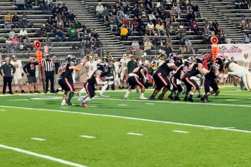 Hart running back Zach Rogozik accounted for a school-record seven touchdowns in win over Canyon.