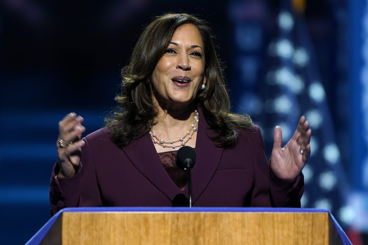 Kamala Harris 2020 Dnc Speech Read The Full Transcript Los Angeles Times