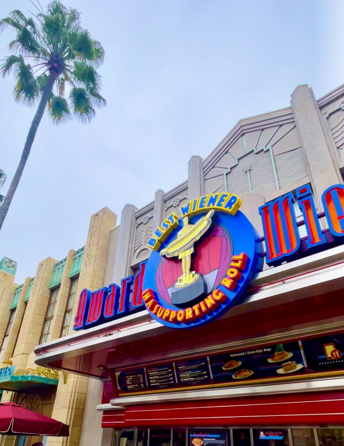 Award Wieners at Disney's California Adventure.