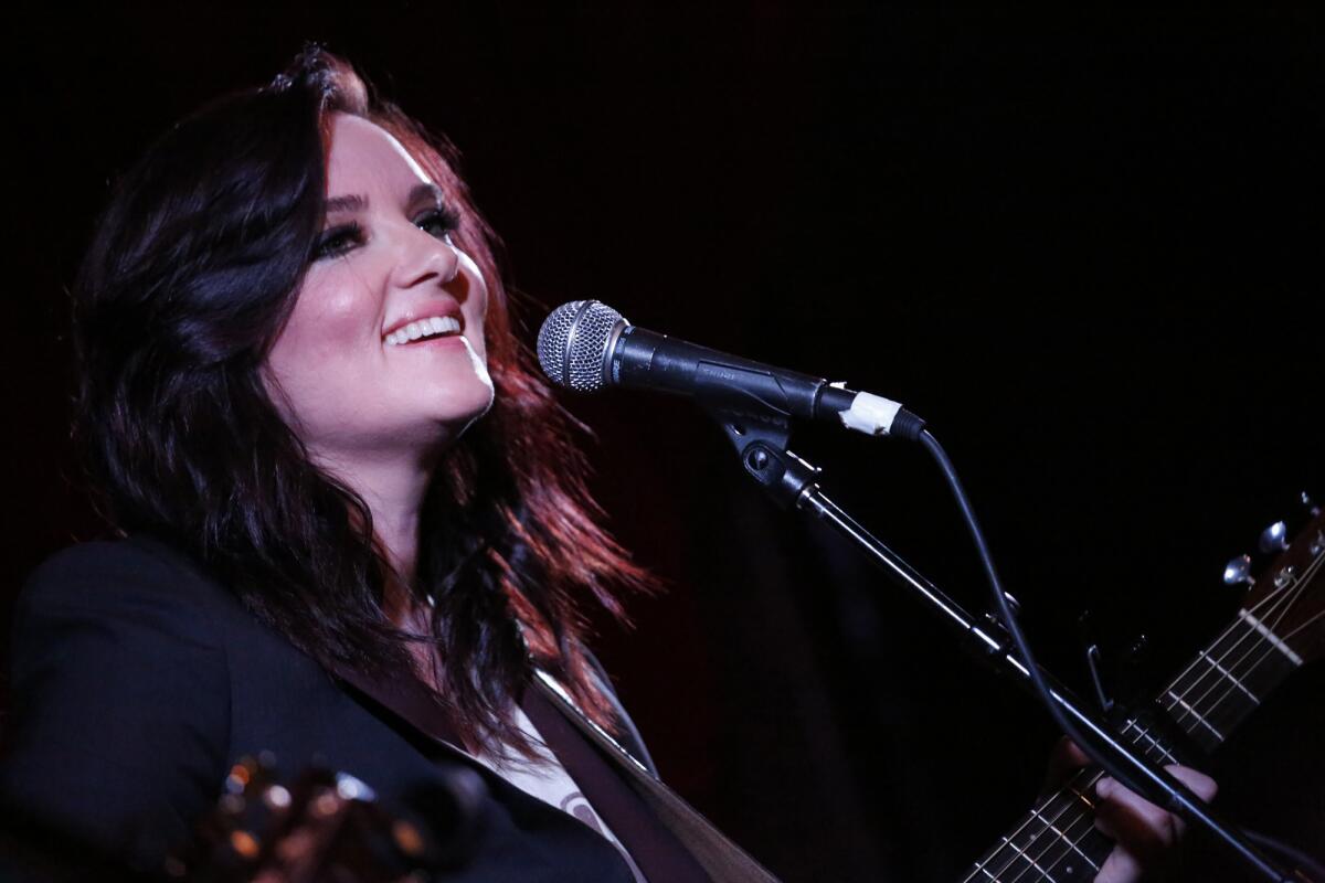 Country singer-songwriter Brandy Clark at Hotel Cafe.