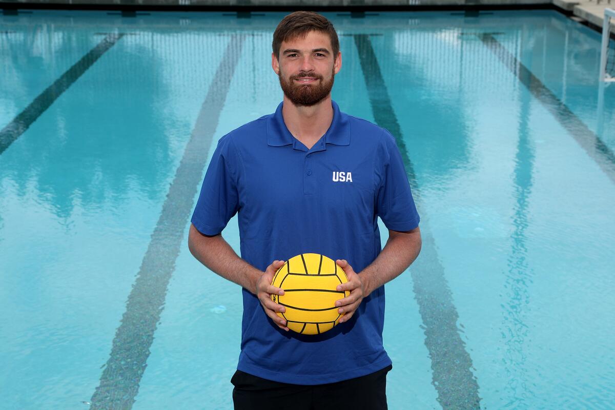 Alex Wolf, a goalkeeper for the U.S. Olympic men's water polo team, is a graduate of Huntington Beach High School.