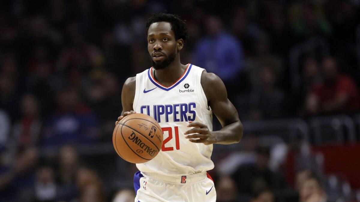 Clippers' Patrick Beverley during a game on March 19.