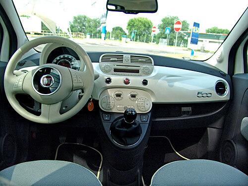 Fiat 500 interior