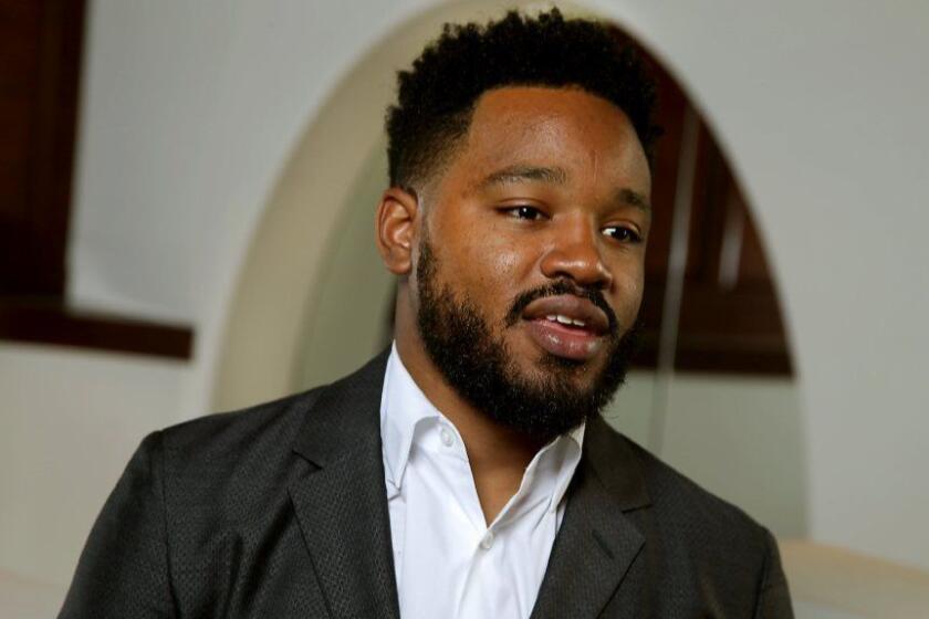 LOS ANGELES, CA., February 5, 2018-- Ryan Coogler, director for the movie BLACK PANTHER. (Kirk McKoy / Los Angeles Times)