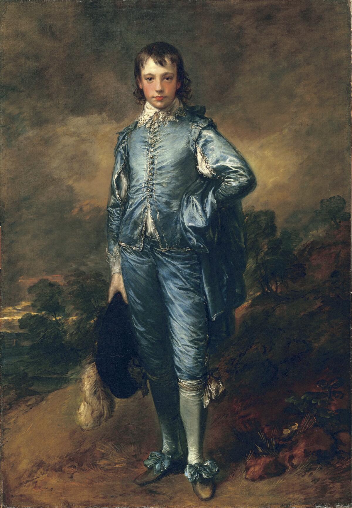 Thomas Gainsborough’s “The Blue Boy” (circa 1770), oil on canvas