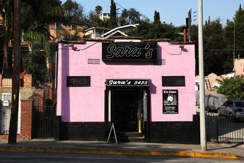 LOS ANGELES-CA-OCTOBER 27, 2020: Sara's Market in Los Angeles is photographed on Tuesday, October 27, 2020. (Christina House / Los Angeles Times)