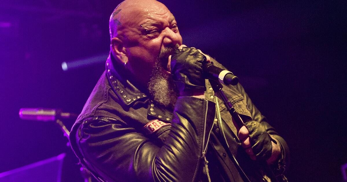 Rocker Paul Di’Anno, Iron Maiden’s original vocalist, dies at 66