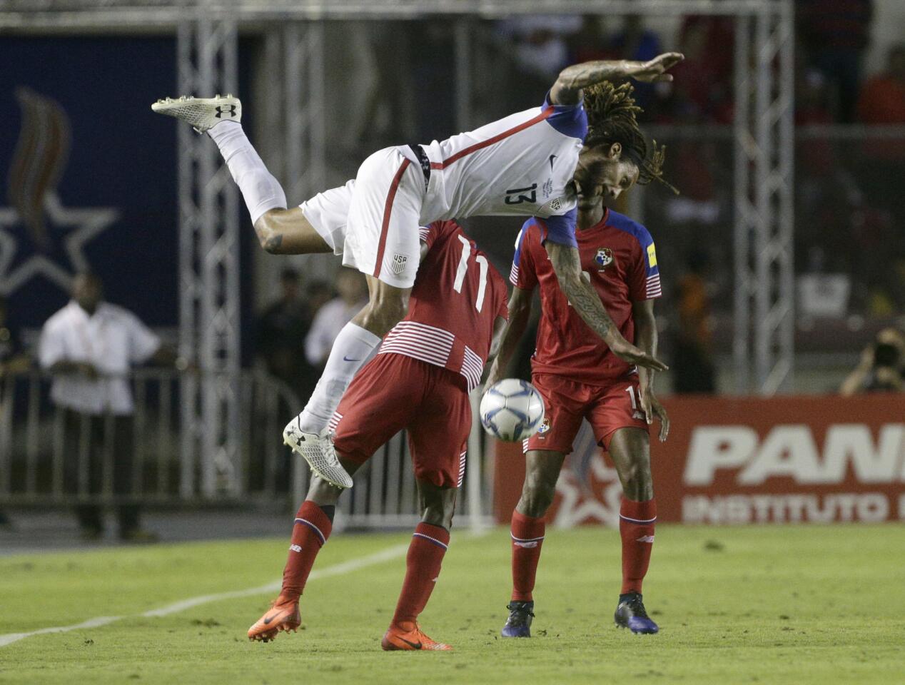 APphoto_Panama U.S. Wcup Soccer