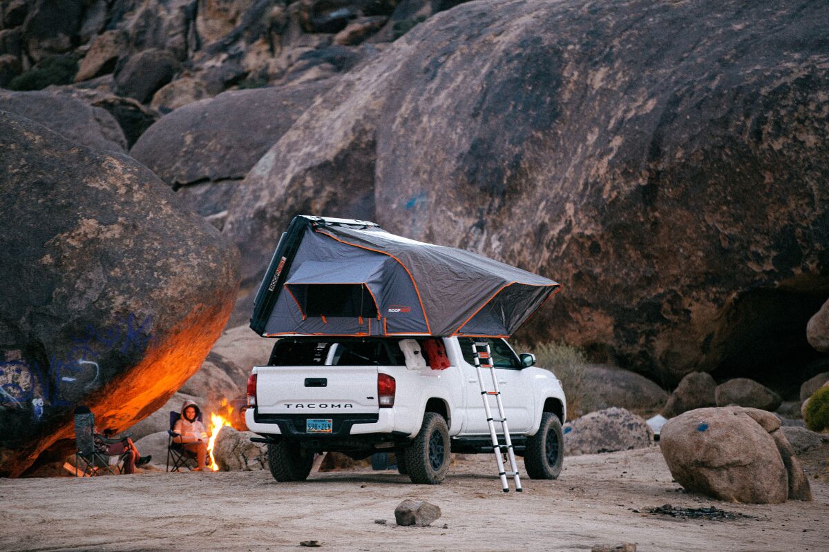 Roofnest makes $3,000 to $4,000 rooftop tents for overlanders and campers. 