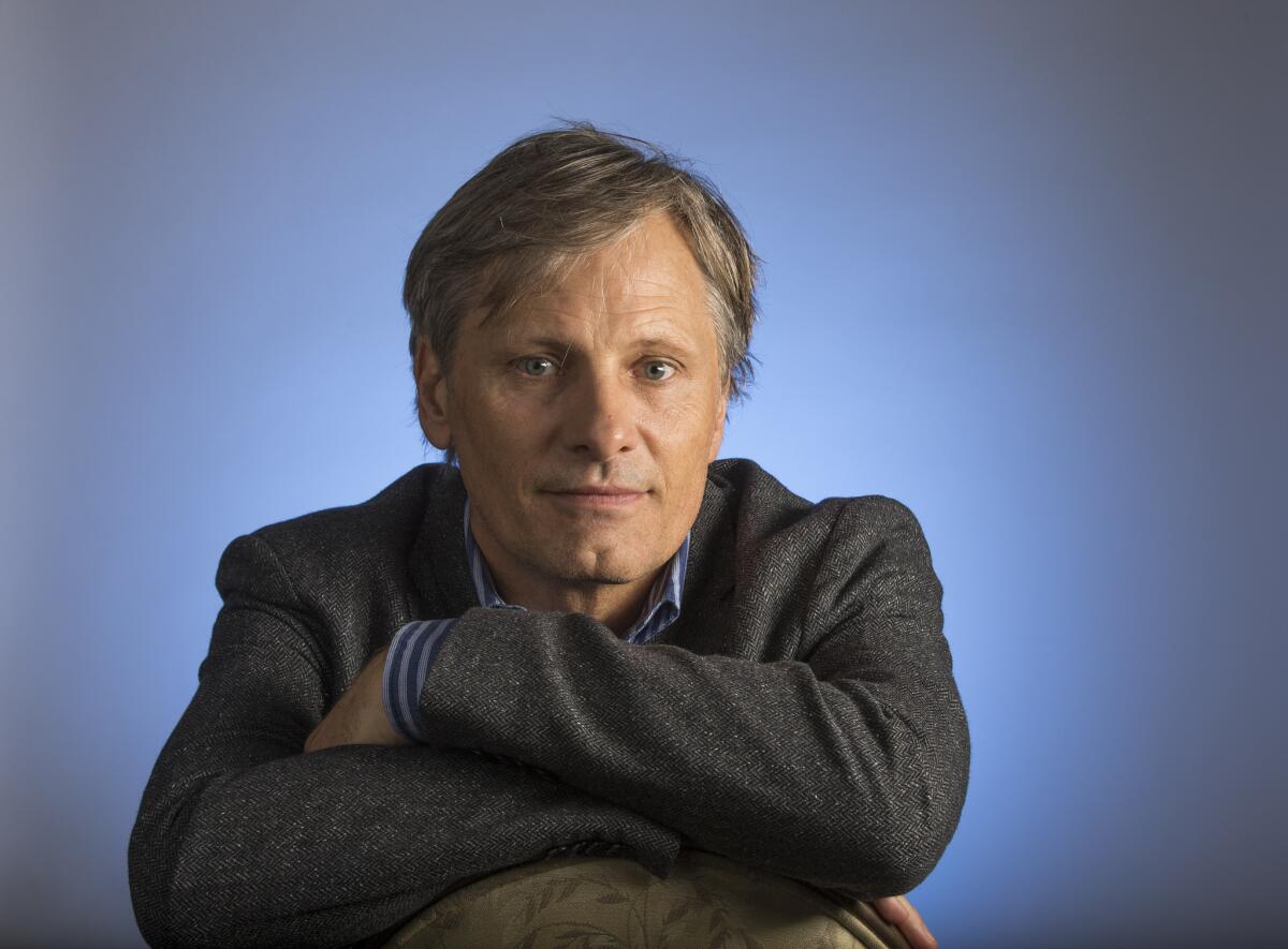 Viggo Mortensen photographed in Los Angeles on June 27th.