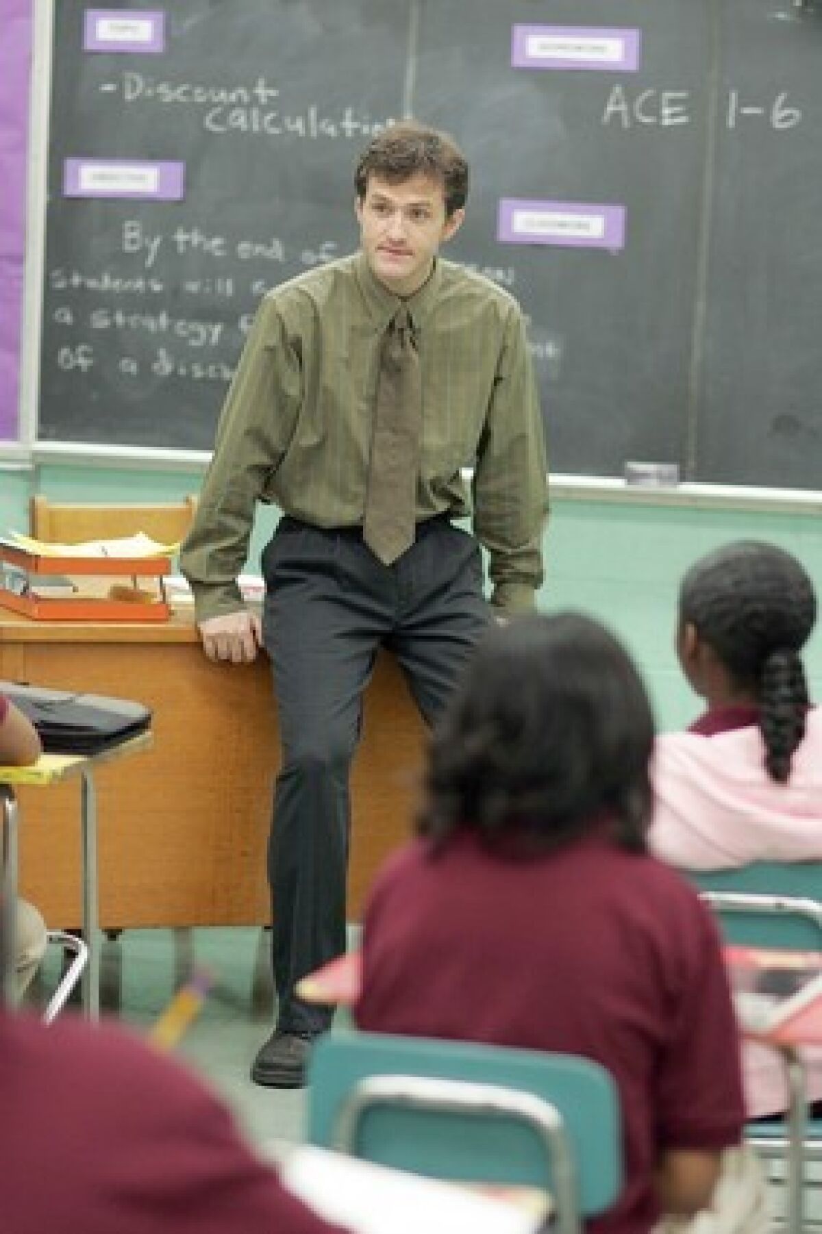 "The Wire's" fourth season in 2006 chronicled Det. Pryzbylewski's (Jim True-Frost) transition to teaching at an inner city school.