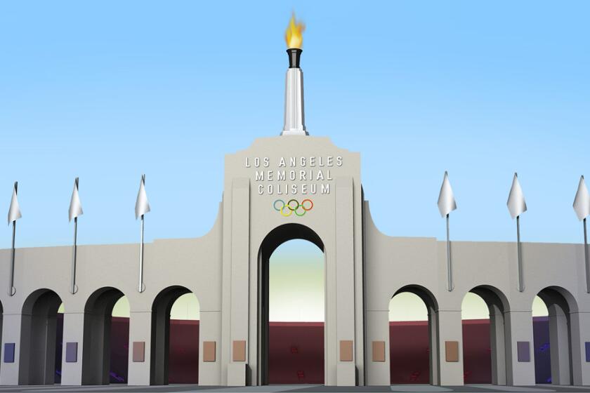Los Angeles Coliseum graphic