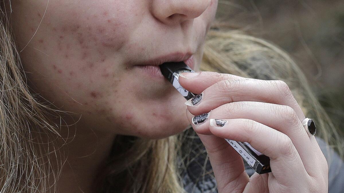 Vaping has now overtaken smoking traditional cigarettes in popularity among students, says the Centers for Disease Control.
