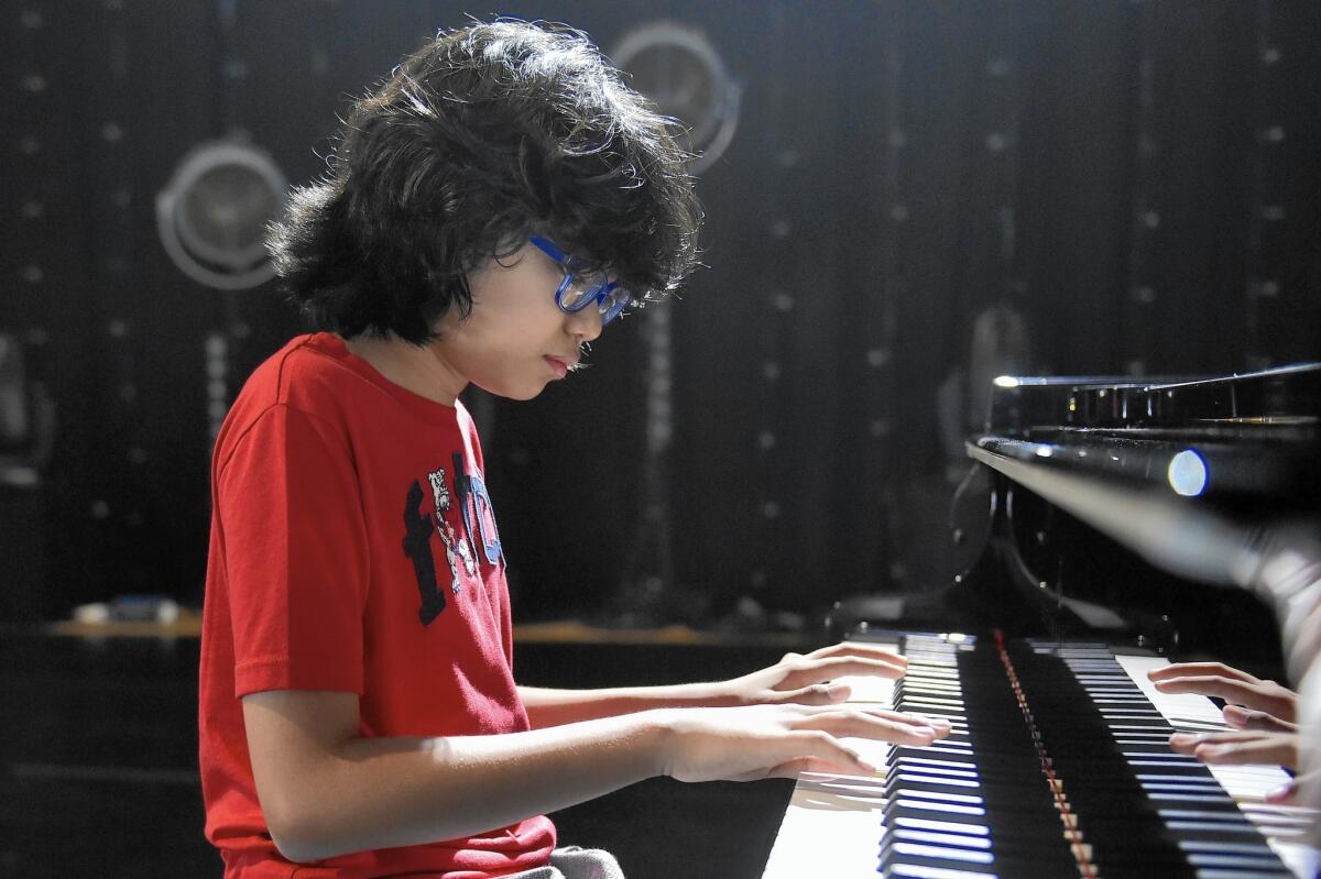 Twelve-year-old Indonesian jazz pianist Joey Alexander