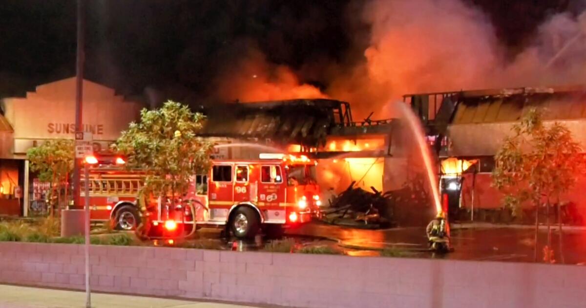 Beloved Whittier pizza joint Pizzamania burns down