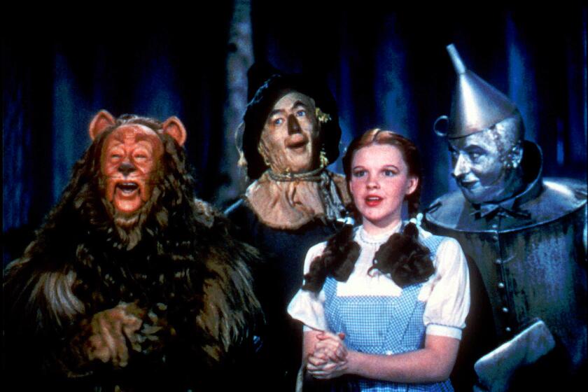 a scene from "The Wizard of Oz."