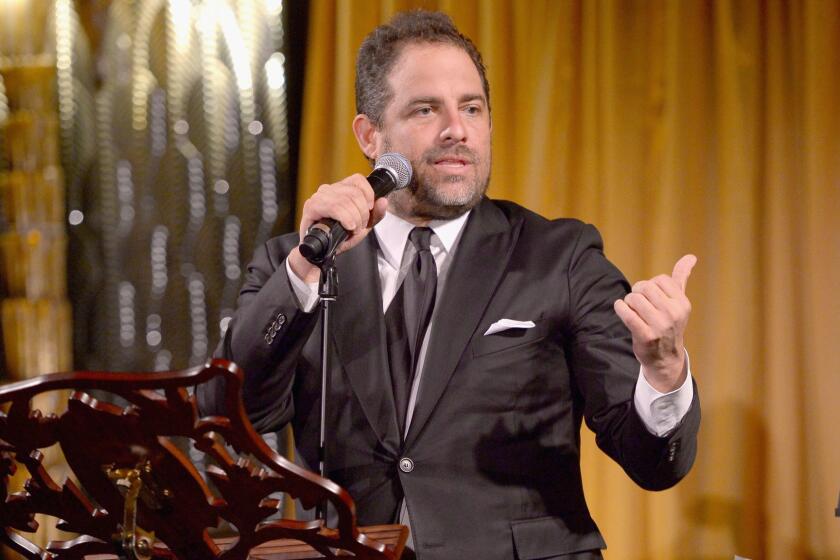 LOS ANGELES, CA - AUGUST 10: Host Brett Ratner speaks onstage during the special event for UN Secretary-General Ban Ki-moon hosted by Brett Ratner and David Raymond at Hilhaven Lodge on August 10, 2016 in Los Angeles, California. (Photo by Charley Gallay/Getty Imagesfor RatPac Entertainment's "In Harm's Way" Event) ** OUTS - ELSENT, FPG, CM - OUTS * NM, PH, VA if sourced by CT, LA or MoD **