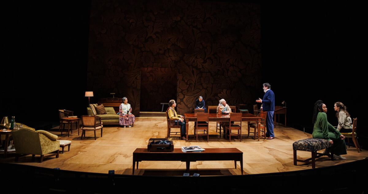 The cast of Lincoln Center Theater's "Uncle Vanya."
