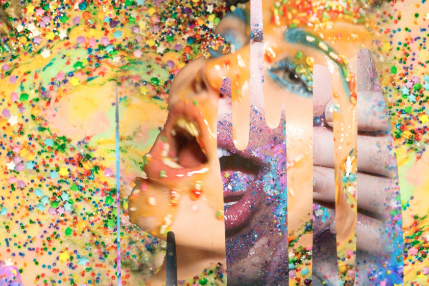 The artwork for Miley Cyrus's surprise new album, "Miley Cyrus & Her Dead Petz," which she released following her hosting of the VMAs.