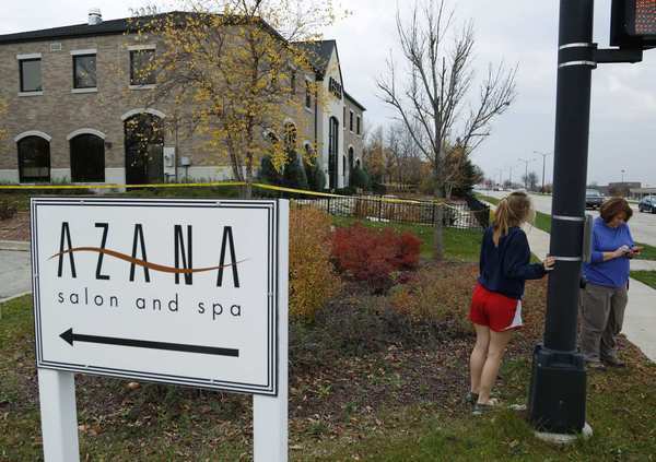 Azana Spa was the site of Sunday's deadly shooting. The shootings caused chaos in the spa, a 9,000-square-foot building with many small treatment rooms.