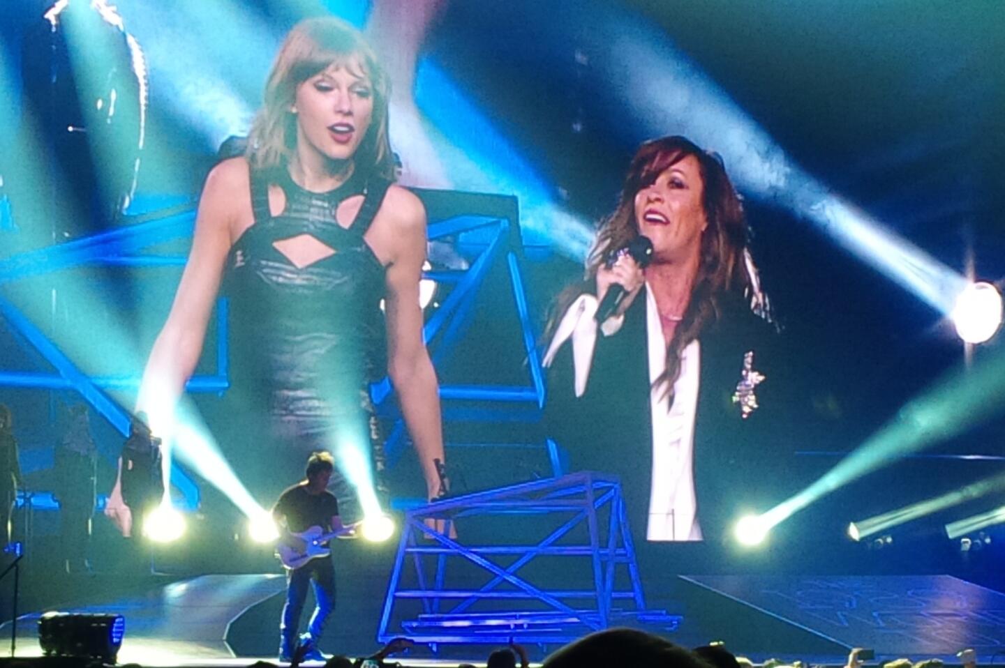 Taylor Swift and Alanis Morissette