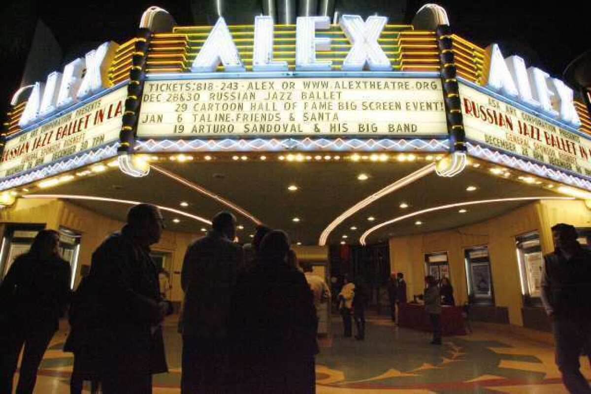 ARCHIVE PHOTO: Guests arrive at the Alex Theatre.