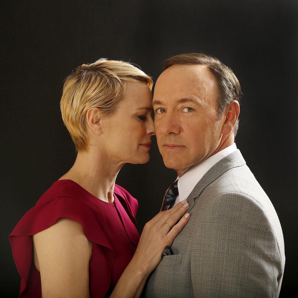 Robin Wright and Kevin Spacey