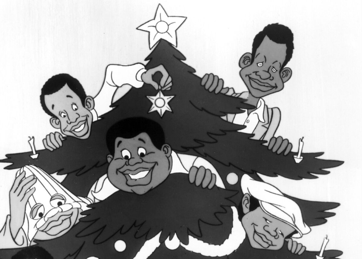 A 1977 file photo of the Fat Albert Christmas Special on CBS.