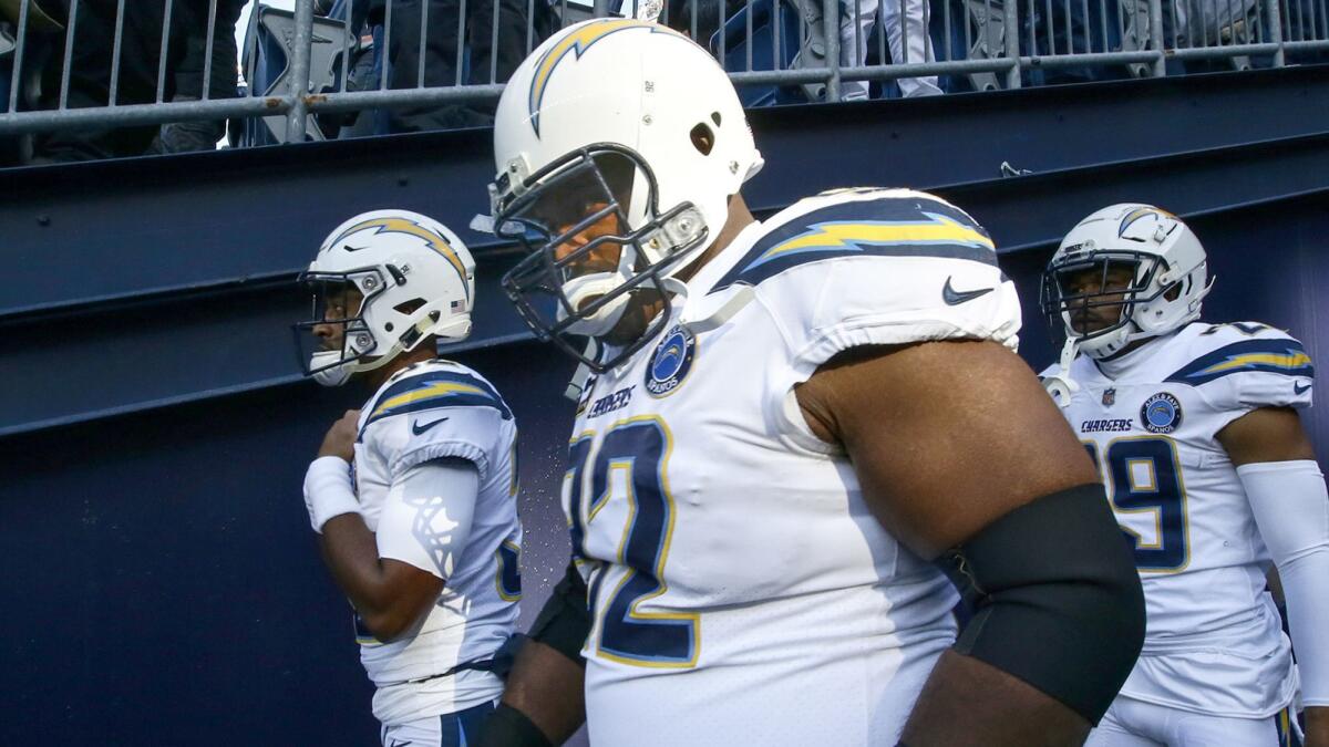 Brandon Mebane and other key Chargers defensive linemen are free agents this offseason.