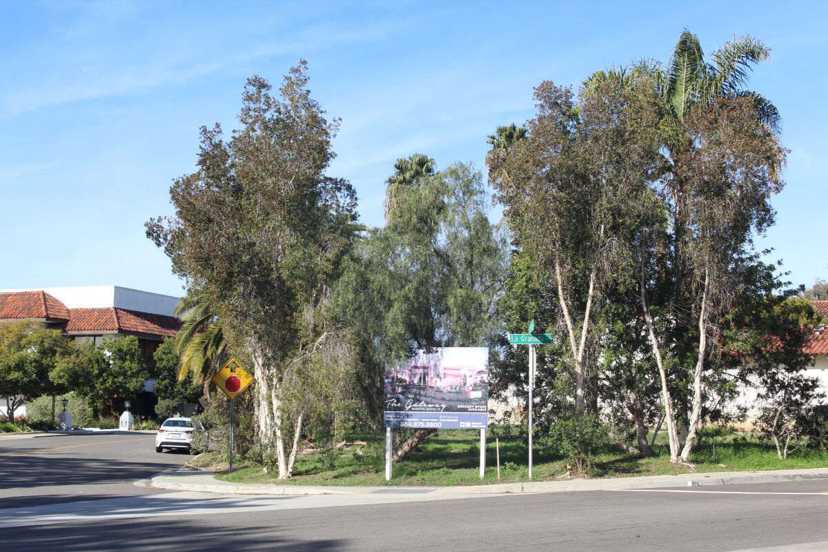 The Gateway project is planned for the entrance to the Rancho Santa Fe village.