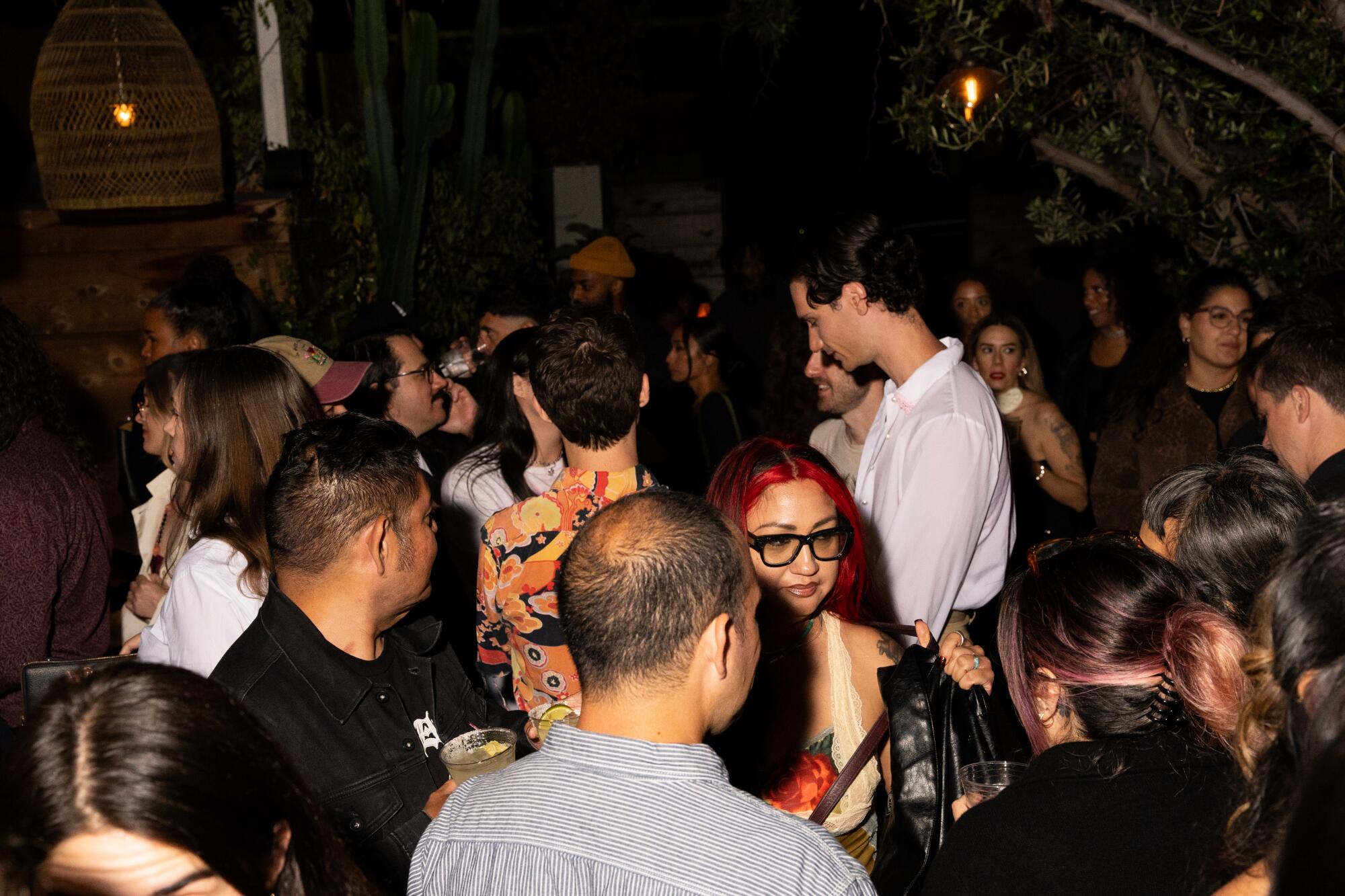 L.A. Vie en Rose: L.A. Times Image & Soho House party, Sept. 18, 2024. (Credit: Leeban Farah)