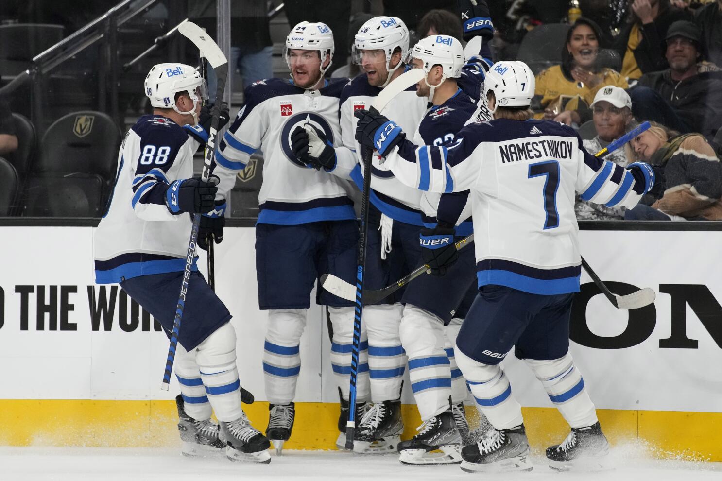 Jets draw first blood in 5-1 win over Vegas – Winnipeg Free Press