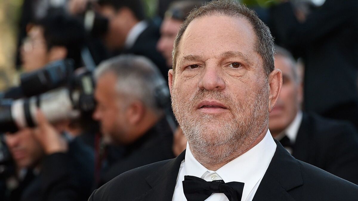 Producer Harvey Weinstein was fired from his film studio following reports that he sexually harassed women over several decades.