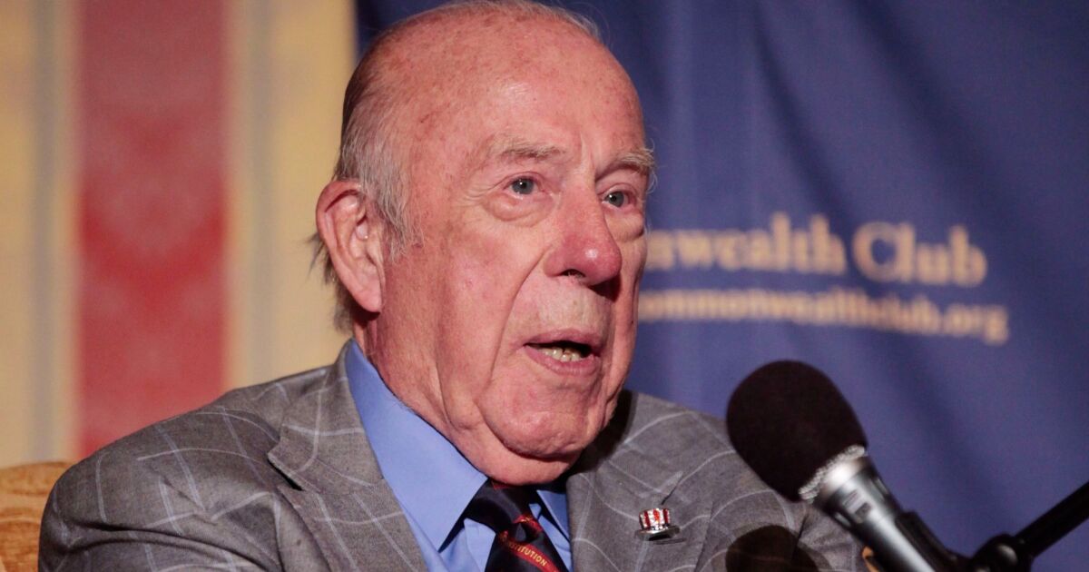 George Shultz dead: Reagan’s chief diplomat was 100 years old