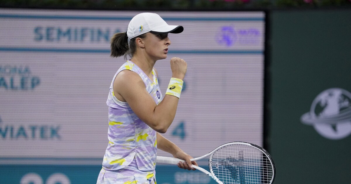 Iga Sweatek bat Simona Halep pour atteindre la finale de l’Open Paribas