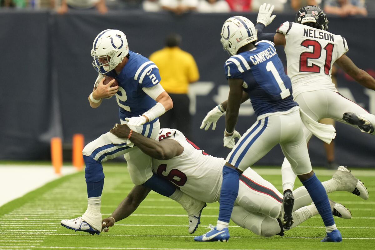 Texans Week 1: How Houston fell to a tie with the Colts