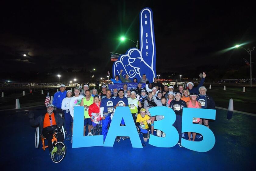 L.A. Marathon Legacy Runners at 35th Los Angeles Marathon