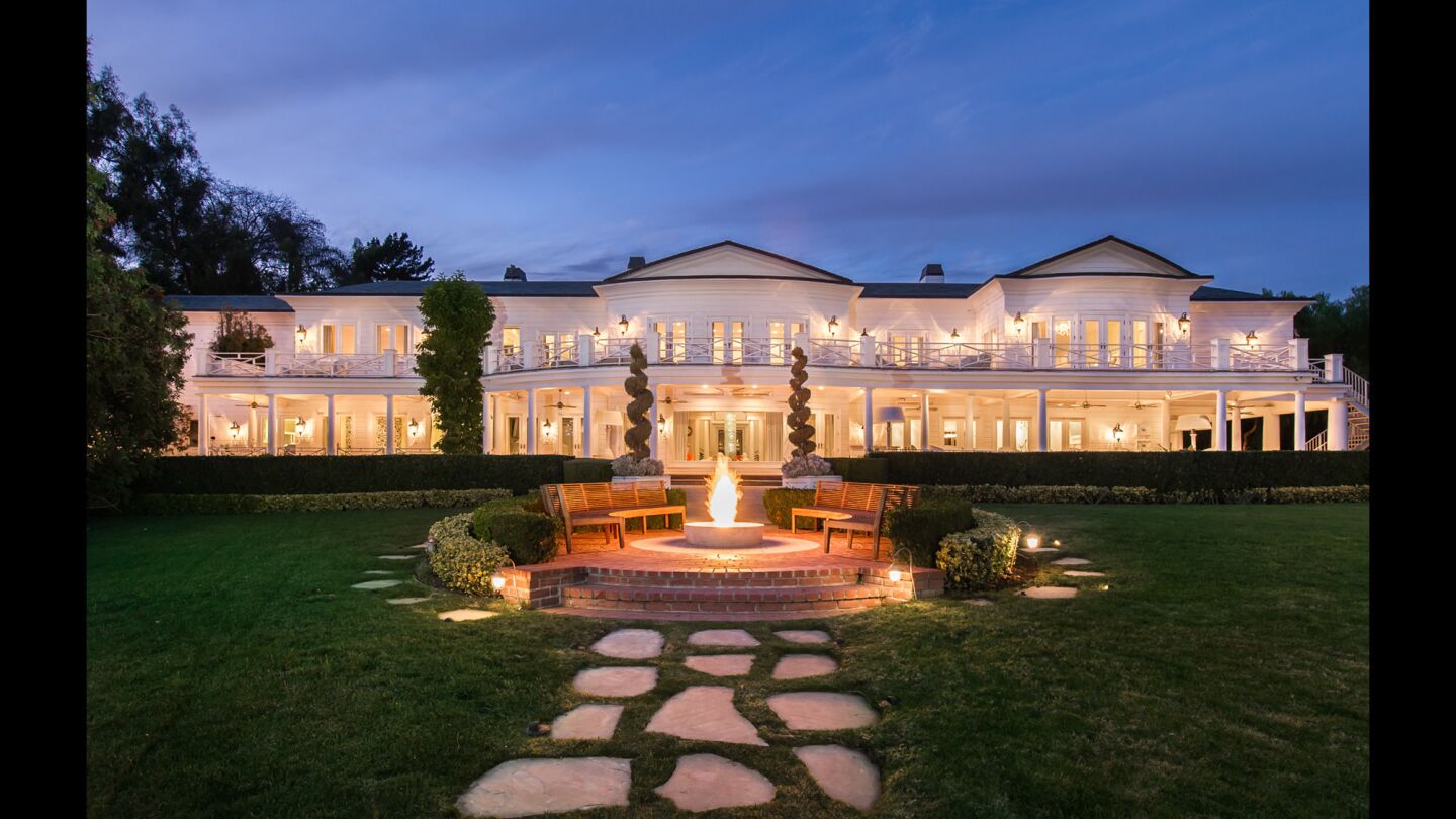 The three-acre Holmby Hills estate is set in L.A's desirable Platinum Triangle area.