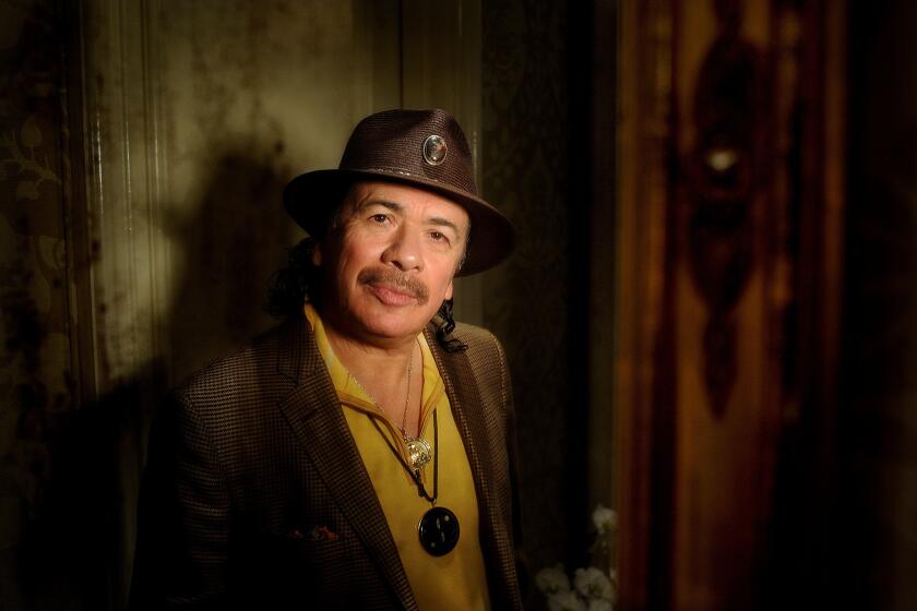 Guitarist Carlos Santana will be among five 2013 Kennedy Center Honors recipients, along with Billy Joel, Shirley MacLaine, Herbie Hancock and Martina Arroyo. They will be saluted in an all-star gala Dec. 8 in Washington, D.C.