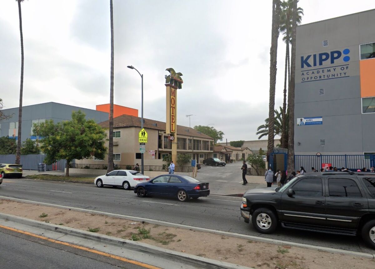 L.A. college wins struggle with ‘crime magnet’ motel subsequent door